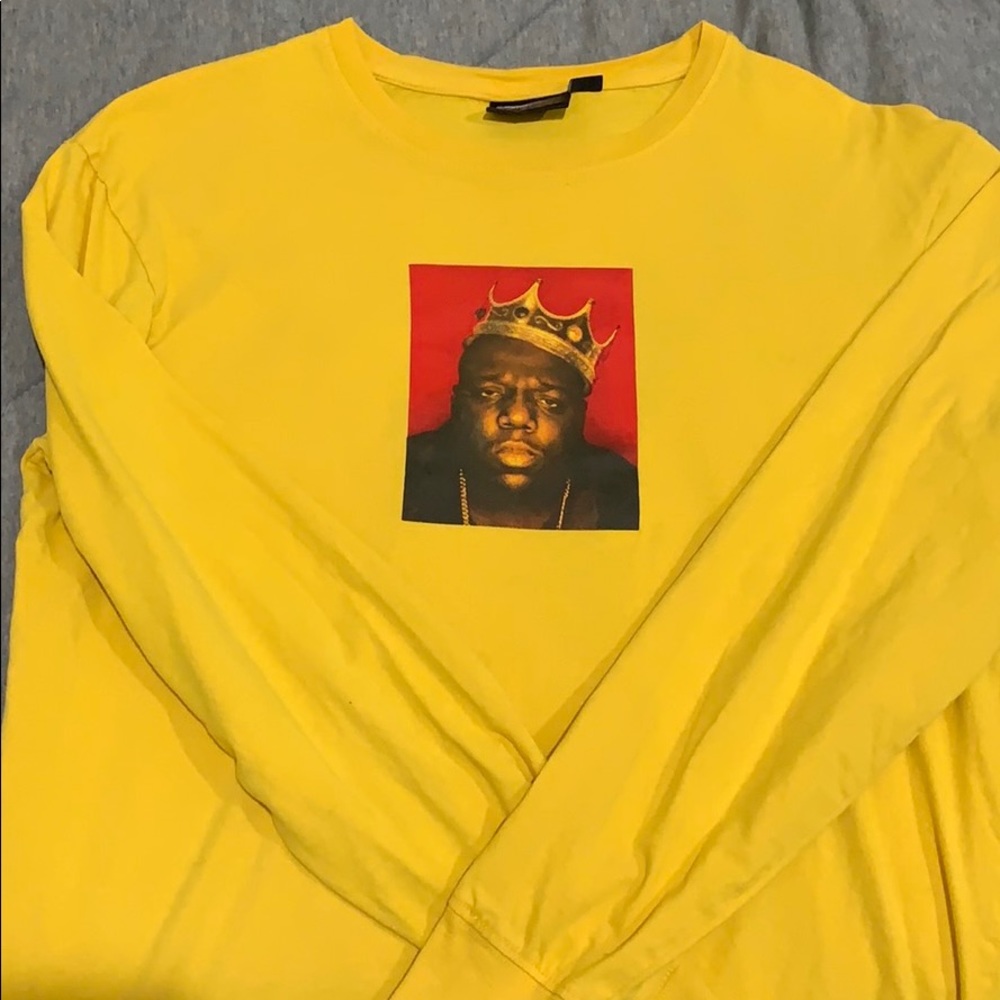 Notorious B.I.G. Yellow Long Sleeve